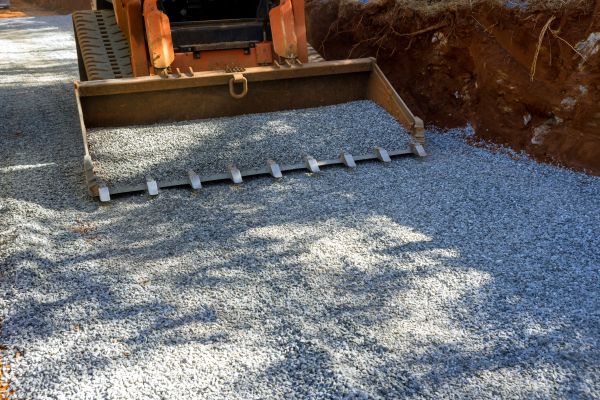 Gravel Driveway Rut Repair in O Fallon