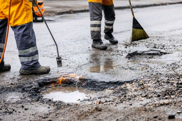 Gravel Pothole Repair in O Fallon
