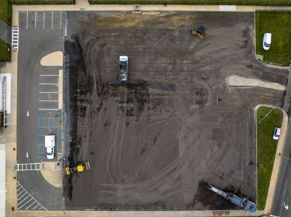 Parking Lot Excavation in O Fallon
