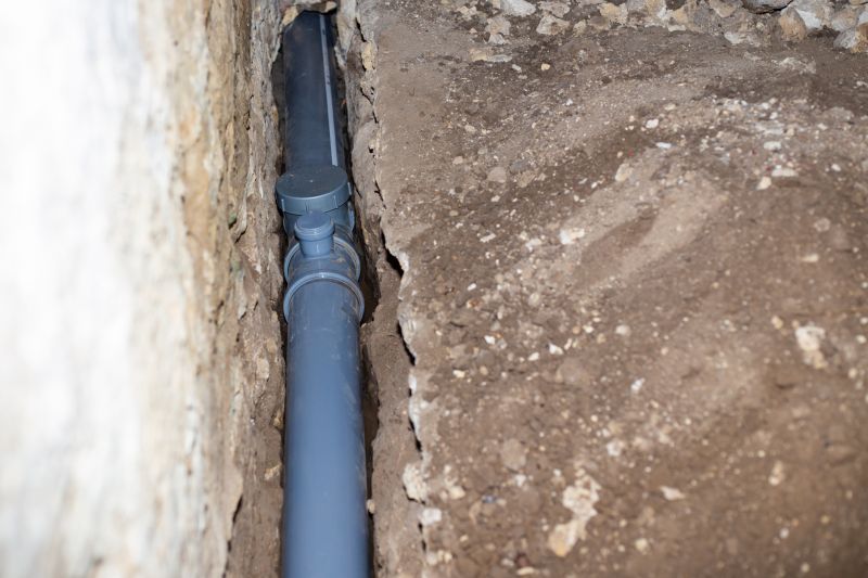 Drainage Trench Installation