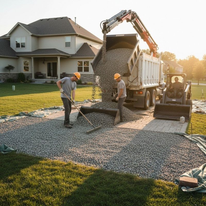 Rock Spreading Service detail